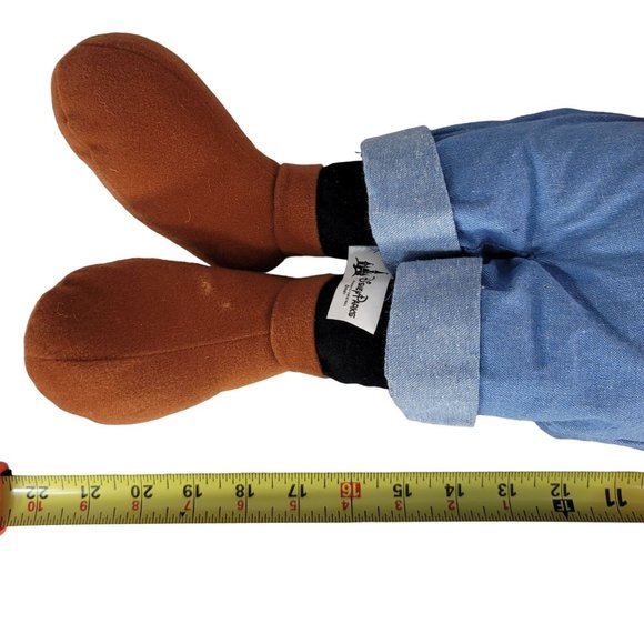 Disney Parks Authentic Goofy Plush 22" Gone Fishing Stuffed Animal Hat Vest - Picture 9 of 9